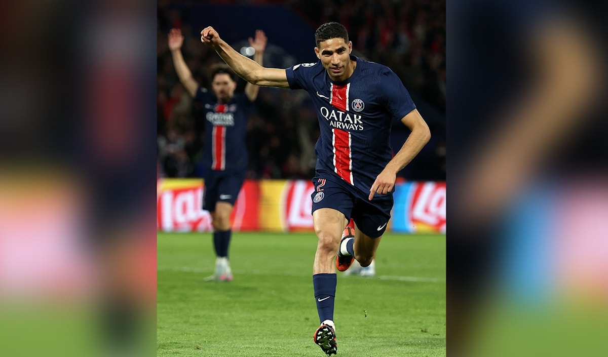 بات حكيمي رابع لاعب مغربي يفوز بهذه الجائزة المرموقة (أ ف ب)