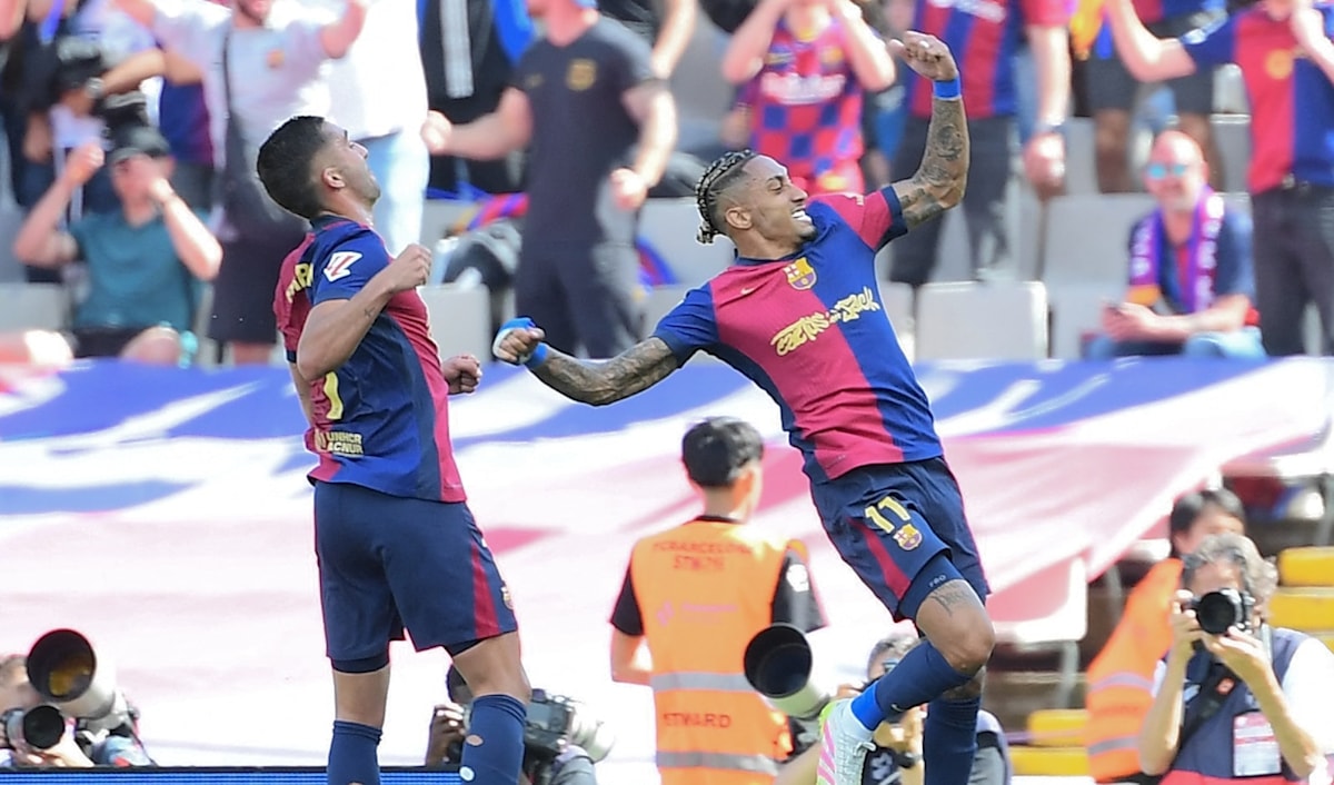 حسم برشلونة اللقب منطقياً