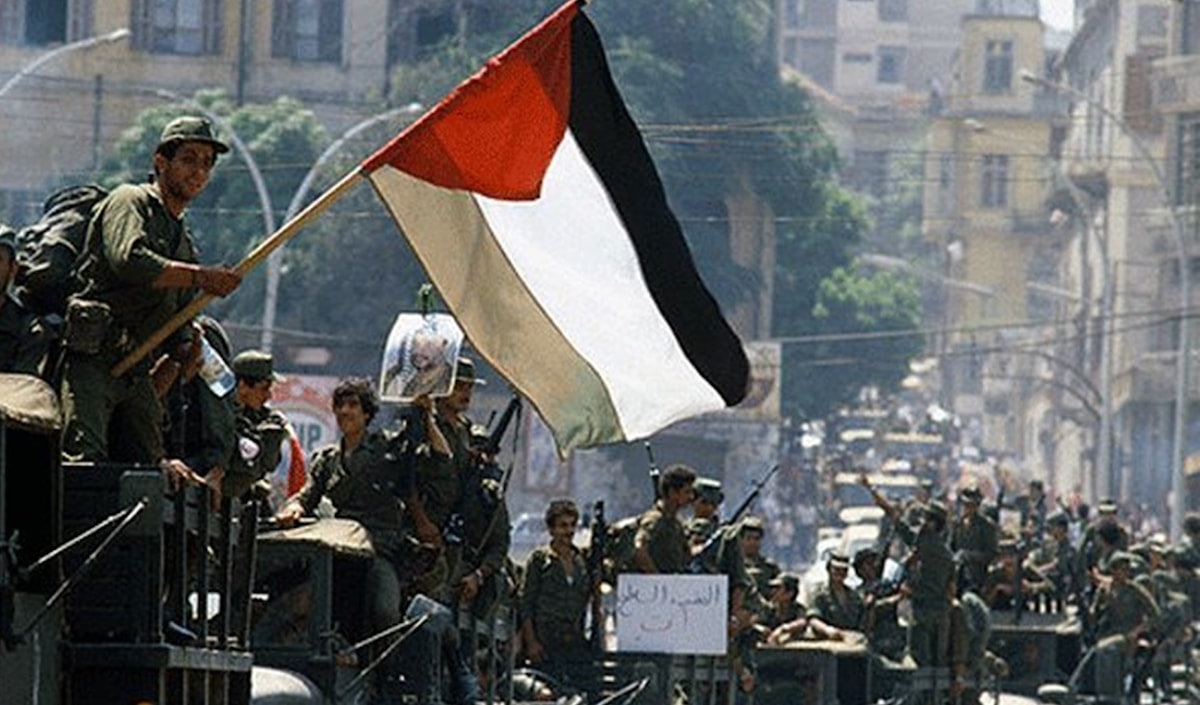 خروج المقاومة الفلسطينية من بيروت في آب (أغسطس) 1982