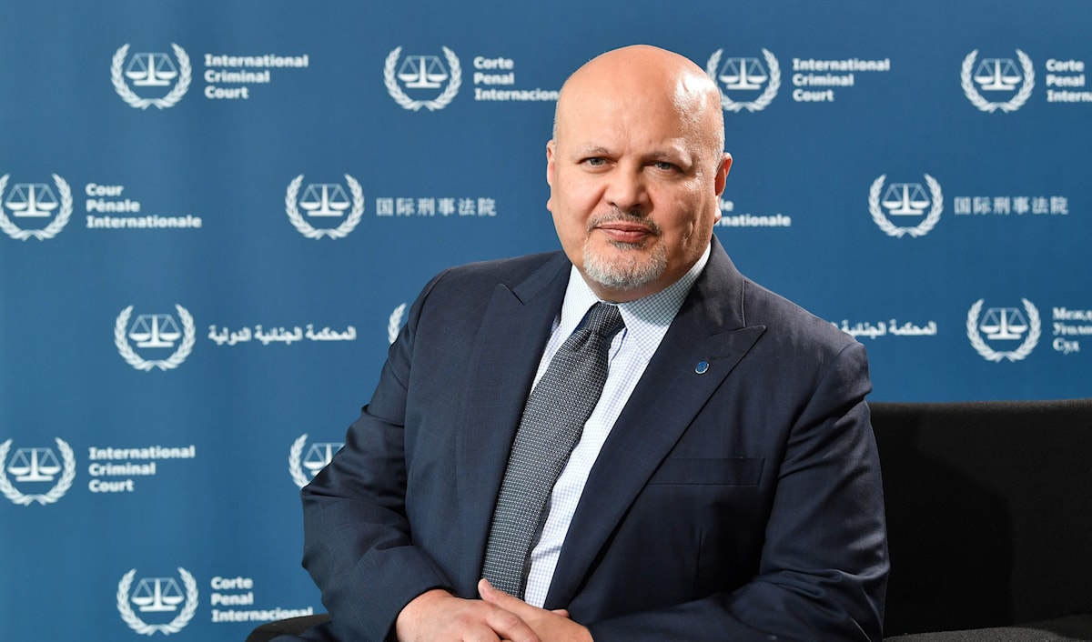 المدعي العام للمحكمة الجنائية كريم خان (أ ف ب)