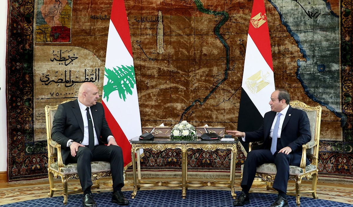 أكد عون أن لبنان لا يمكنه الخروج عن معادلة سلام تعيد الحقوق لأصحابها (من الويب)