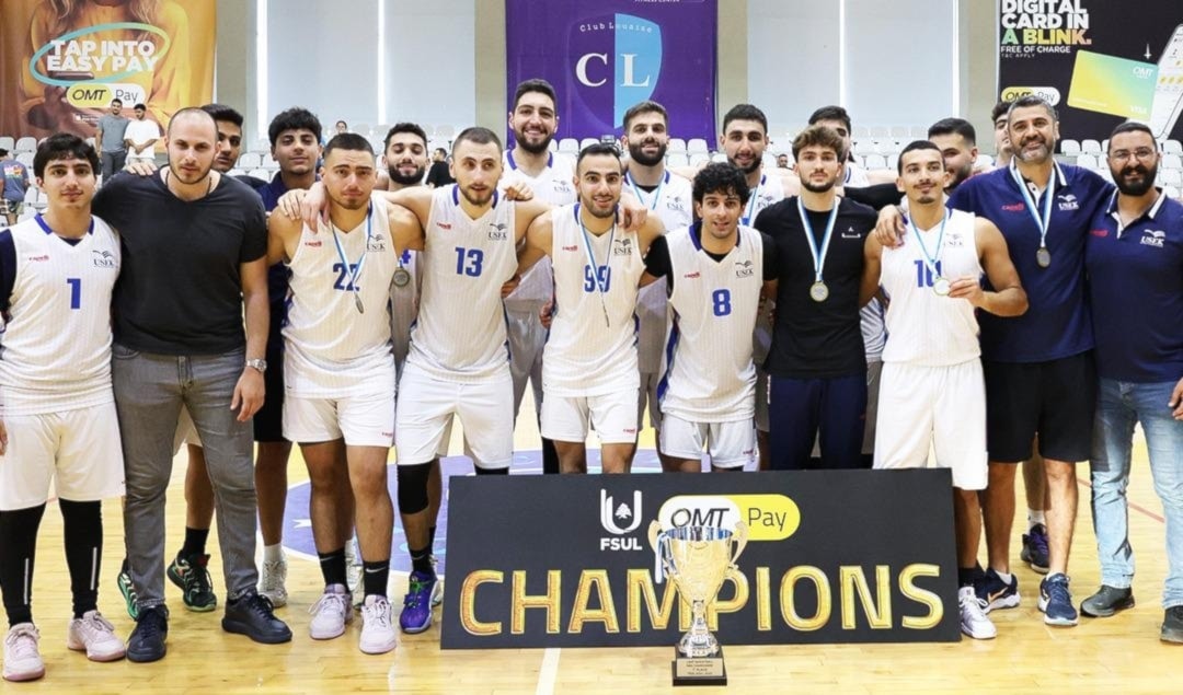 توّج نادي LAU جبيل باللقب