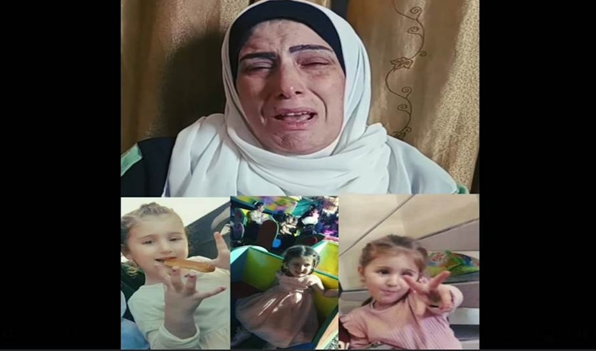 تداول السوريون في الأيام الماضية مقطع فيديو من كاميرا مراقبة يُظهر لحظة خطف الطفلة آية