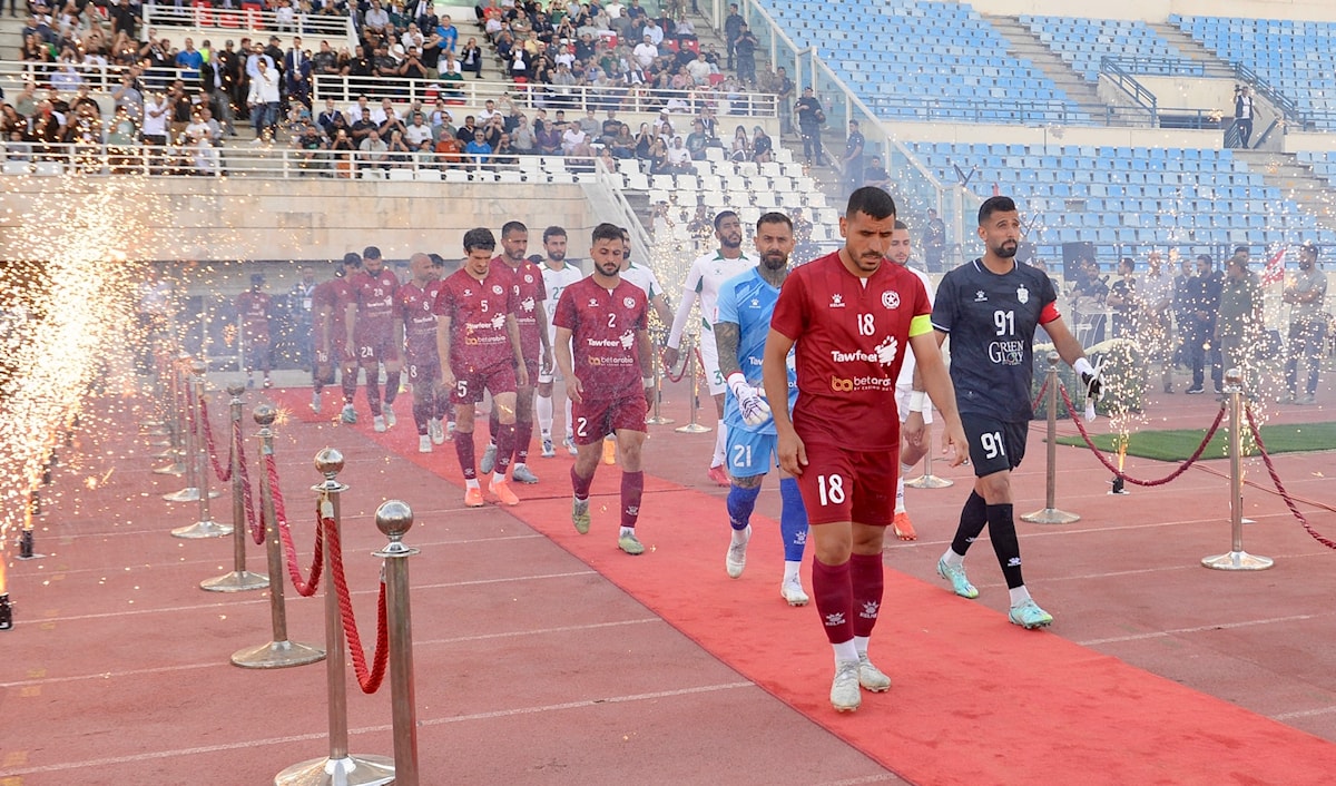 تعادل النجمة مع الأنصار 1-1 في مباراة عودة المدينة الرياضية إلى الحياة (طلال سلمان)