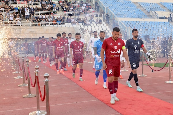 تعادل النجمة مع الأنصار 1-1 في مباراة  عودة المدينة الرياضية إلى الحياة (طلال سلمان)