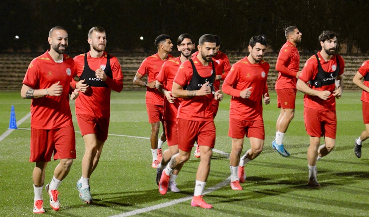 يستعد منتخب لبنان لمواجهة اليمن في تصفيات كأس آسيا (الأخبار)