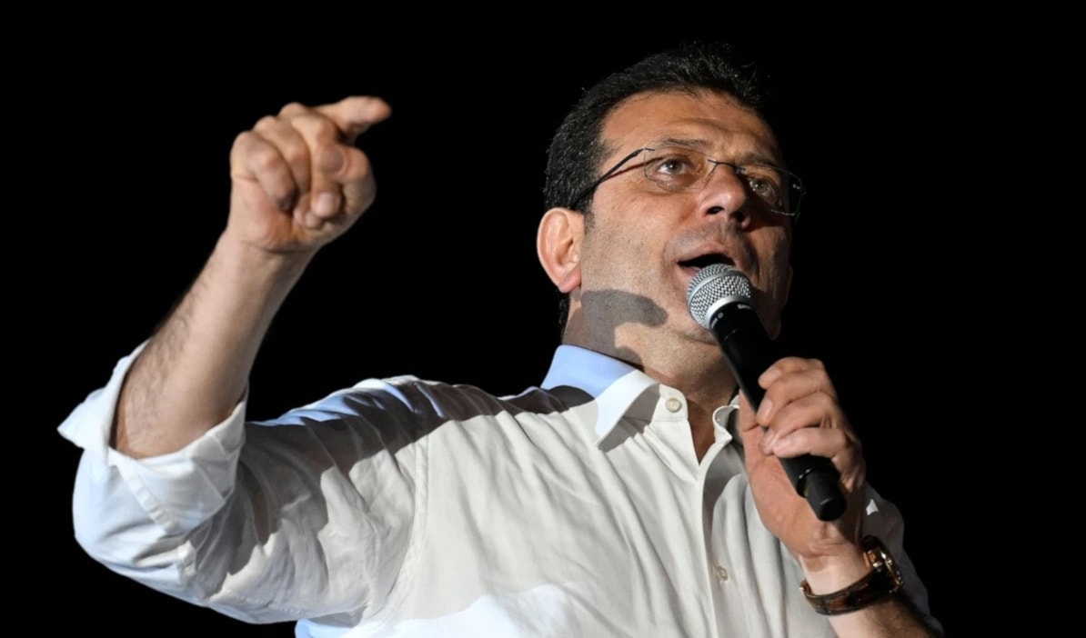إمام أوغلو هو مرشح حزب الشعب الجمهوري للانتخابات الرئاسية التركية 2028 (أ ف ب)