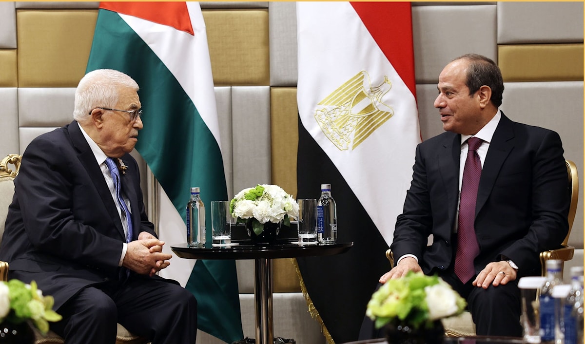 أكد السيسي دعم مصر الكامل للقضية الفلسطينية (وكالة وفا الفلسطينية)