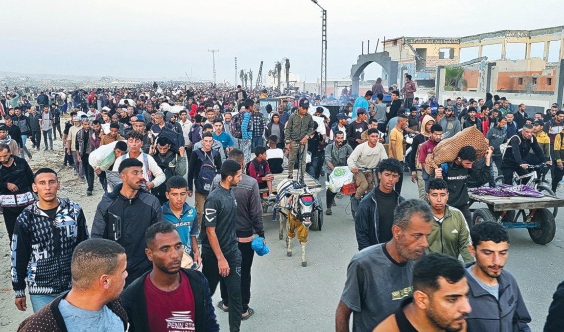 الأميركيون يشغّلون عصابات في مراكز توزيع المساعدات (أ ف ب)