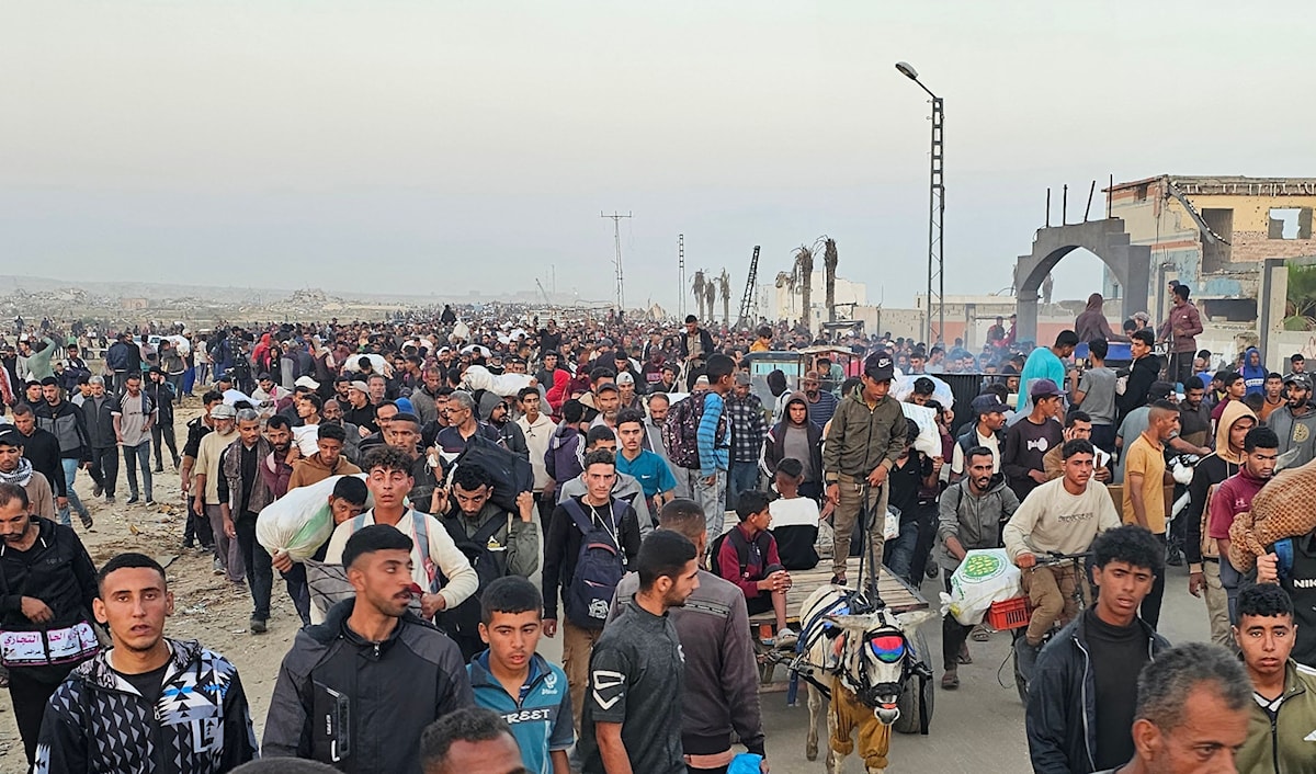 يرتفع عدد الشهداء في مواقع توزيع المساعدات إلى 39 شهيداً وأكثر من 220 جريحاً (أ ف ب)