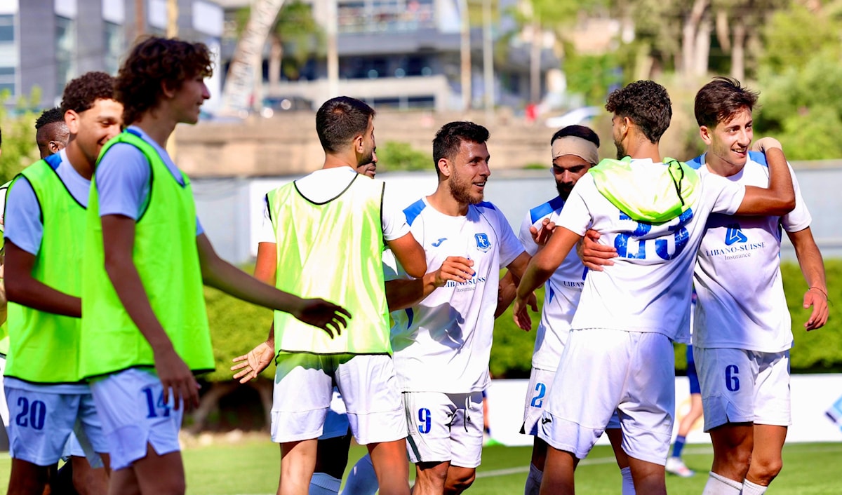 فاز الراسينغ على العباسية 2-1 بهدفَي إدمون شحادة (طلال سلمان)