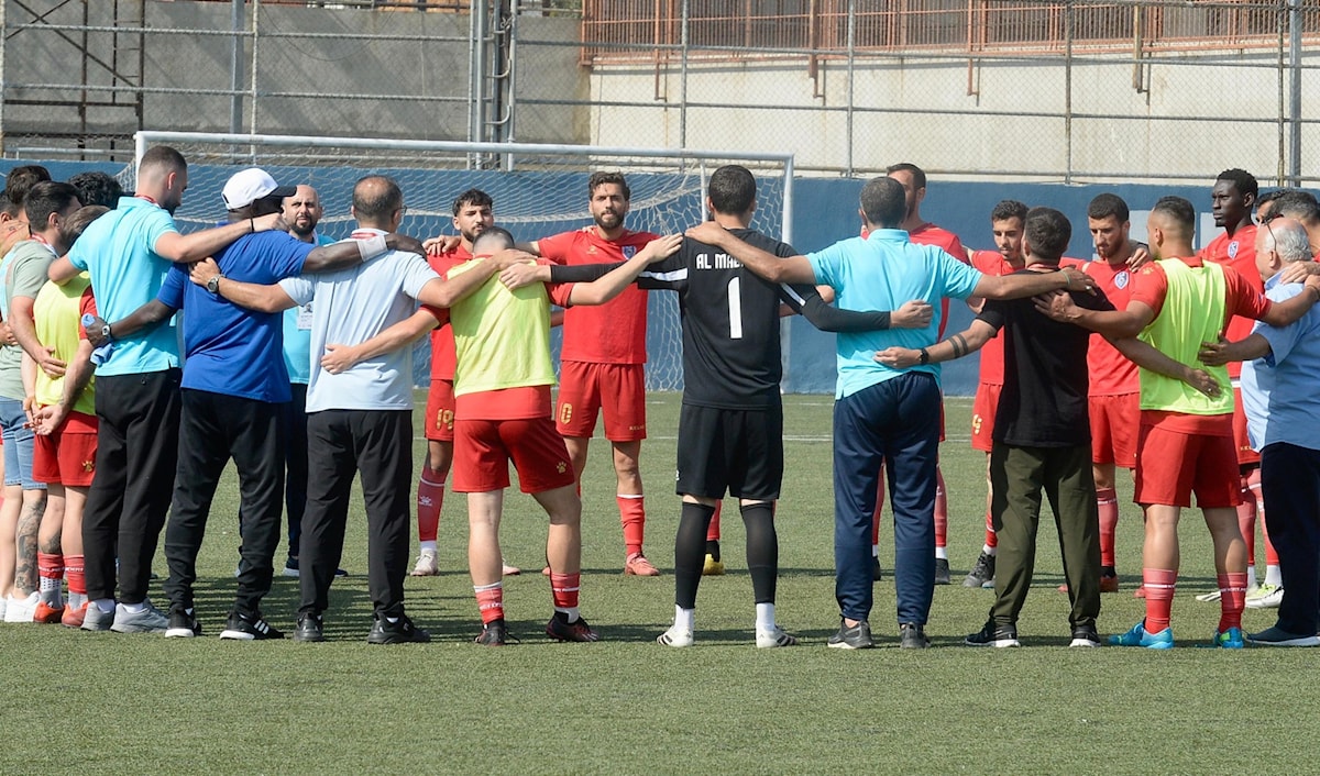 حقّق المبرة فوزاً كبيراً وحاسماً على الأهلي النبطية 4-2 (طلال سلمان)