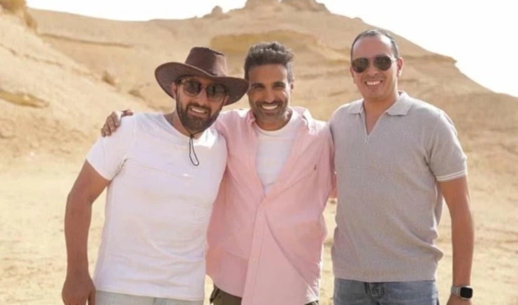 يجمع فيلم &laquo;أحمد وأحمد&raquo; للمرة الأولى بين أحمد السقا وأحمد فهمي