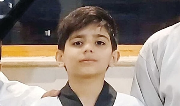 الطفل أمير علي أميني الذي قتلته إسرائيل
