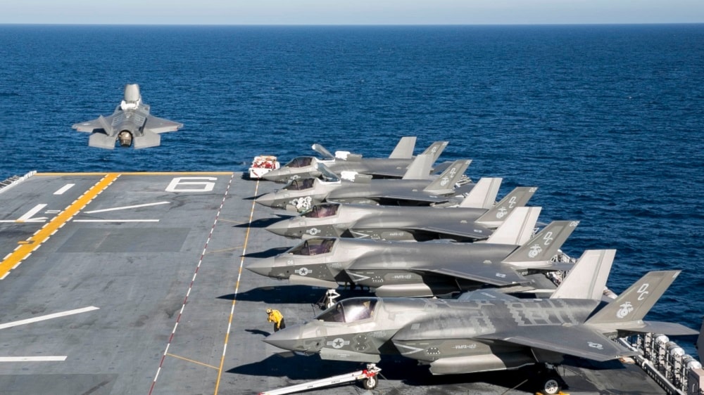 النسخة البحرية من مقاتلة الـ &laquo;F-35&raquo; ( من الويب)