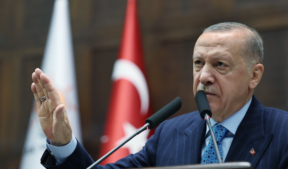 لفت إردوغان إلى أن أنقرة تتابع «عن كثب هجمات إسرائيل الإرهابية على إيران» (من الويب)
