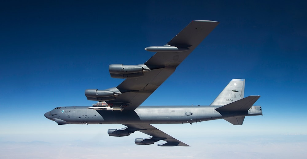 طائرة «B52» الشبحية الأميركية (من الويب)