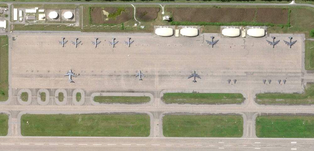 تمركز 4 قاذفات ثقيلة في قاعدة دييغو غارسيا العسكرية الأميركية البريطانية في المحيط الهندي (أ ف ب)