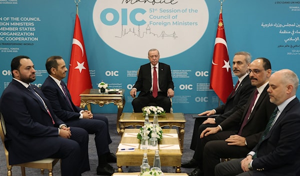 وصف إردوغان، حكومة نتنياهو، بأنها «أكبر عقبة أمام إحلال السلام في المنطقة» (أ ف ب)