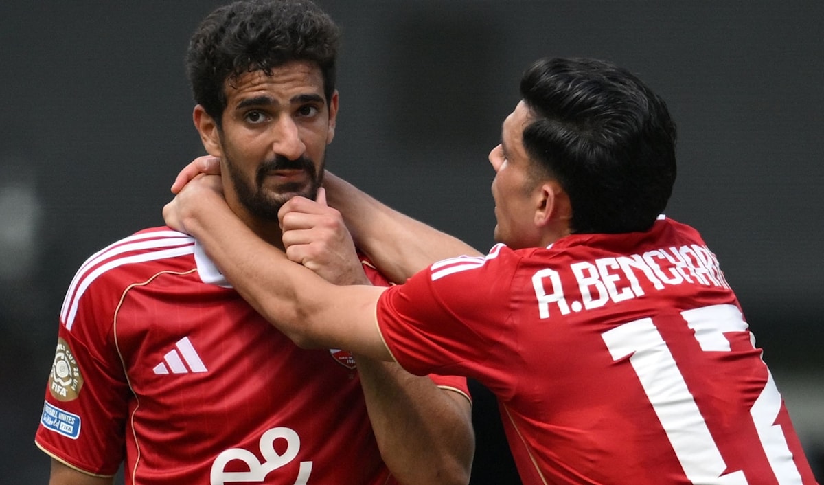 يجد الأهلي مصيره مُعلّقاً بمباراة إنتر ميامي وبالميراس، إذ إنه مهدد بالخروج خالي الوفاض حتى في حال فوزه.