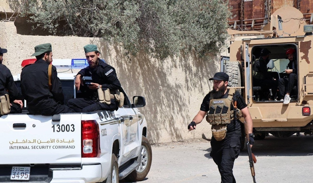 العملية الأمنية التي نفذتها قيادة الأمن الداخلي في محافظة ريف دمشق (من الويب)