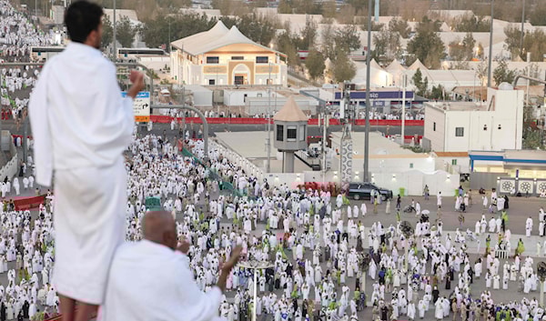 بلغ عدد الممنوعين من أداء المناسك ضمن حملة «لا حج بلا تصريح»، حتى بداية حزيران، ما لا يقل عن 269 ألف شخص (أ ف ب)