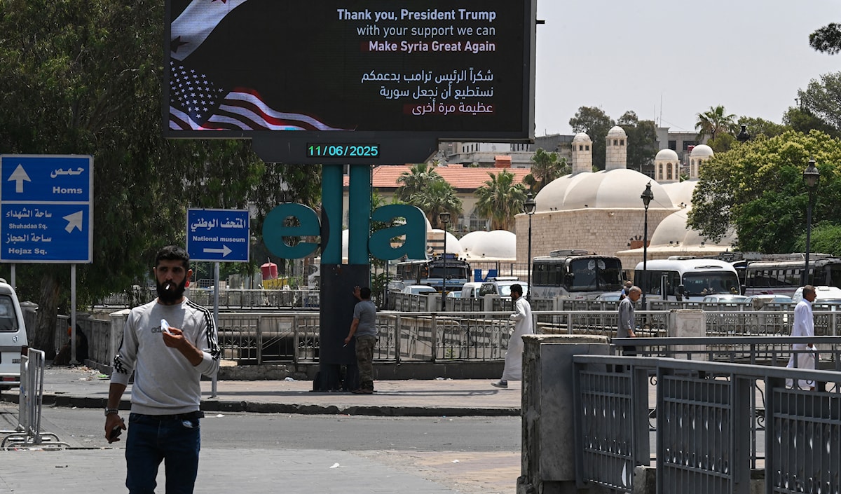 طفت على السطح «نقاط خلافية» بين الشرع وتل أبيب التي تصرّ على إحكام سيطرتها على الجولان (أ ف ب)