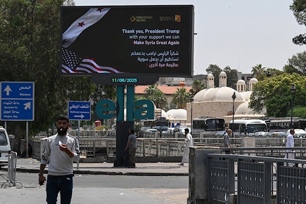 طفت على السطح «نقاط خلافية» بين الشرع وتل أبيب التي تصرّ على إحكام سيطرتها على الجولان (أ ف ب)
