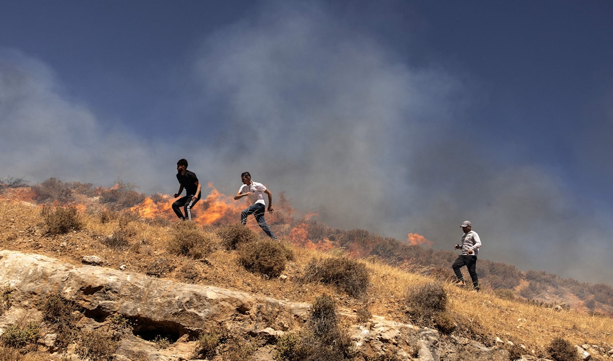 تعرّض فلسطيني للضرب حتى الموت على يد مستوطنين إسرائيليين في بلدة سنجل (أ ف ب)