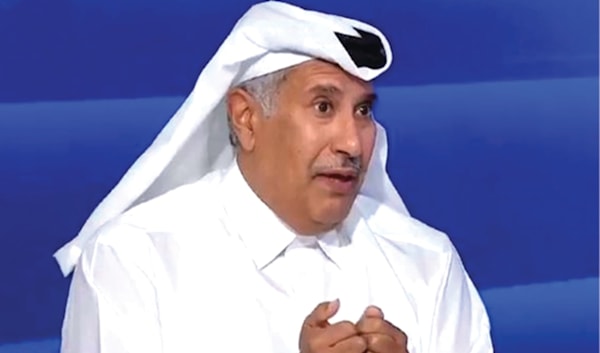 حمد بن جاسم ينتقد غير راض عن الأداء الخليجي (من الويب)