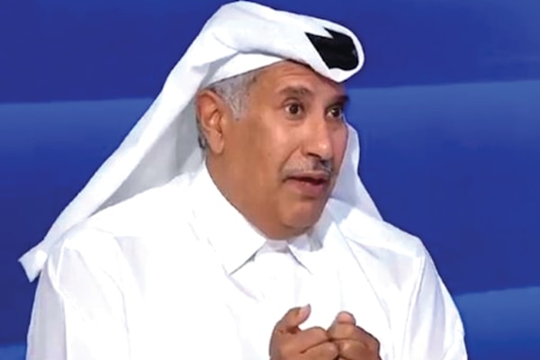 حمد بن جاسم ينتقد غير راض عن الأداء الخليجي (من الويب)