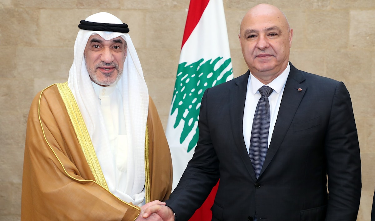 أشاد الصباح بالعلاقة بين  لبنان والكويت باعتبارها الأقرب (من الويب)