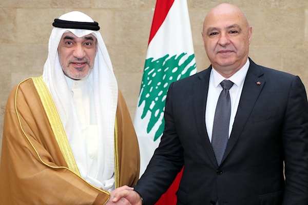 أشاد الصباح بالعلاقة بين  لبنان والكويت باعتبارها الأقرب (من الويب)