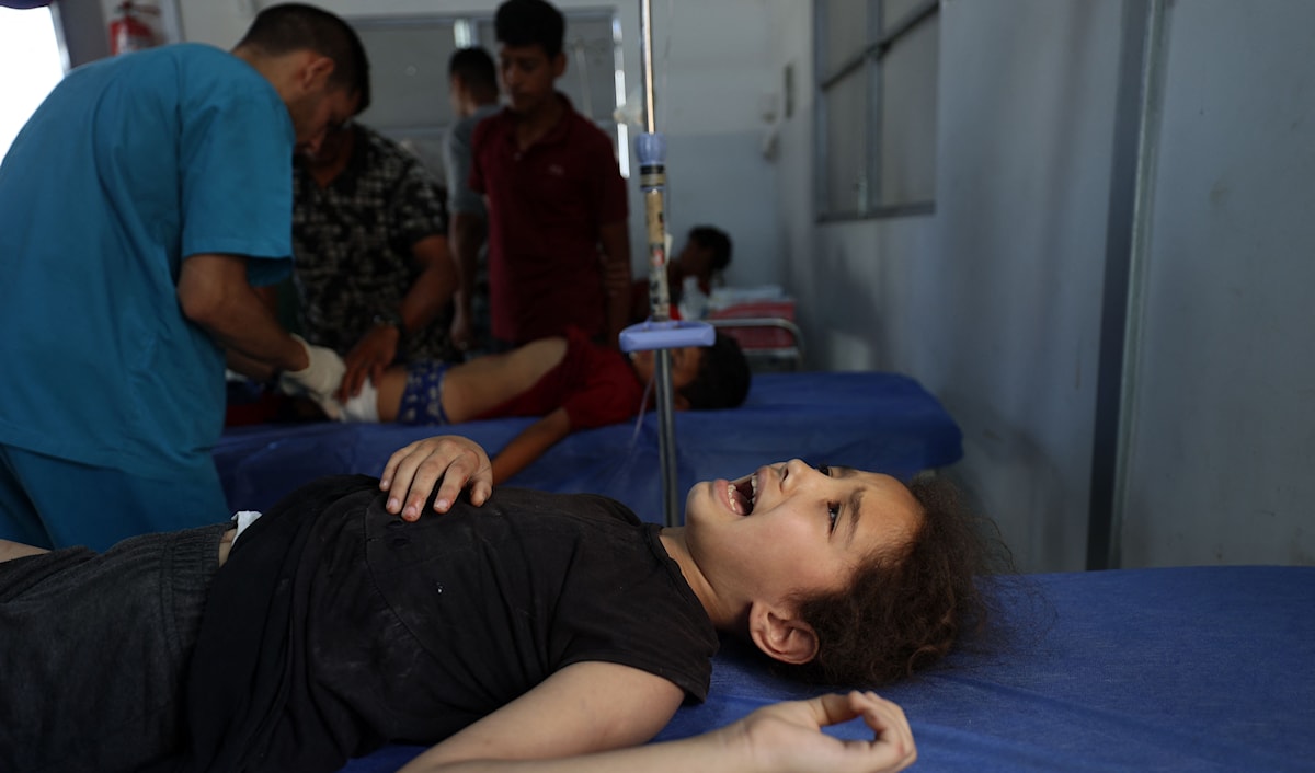 ازداد إدخال المرضى في عيادة المنظمة 4 أضعاف في أقل من شهرين (أ ف ب)