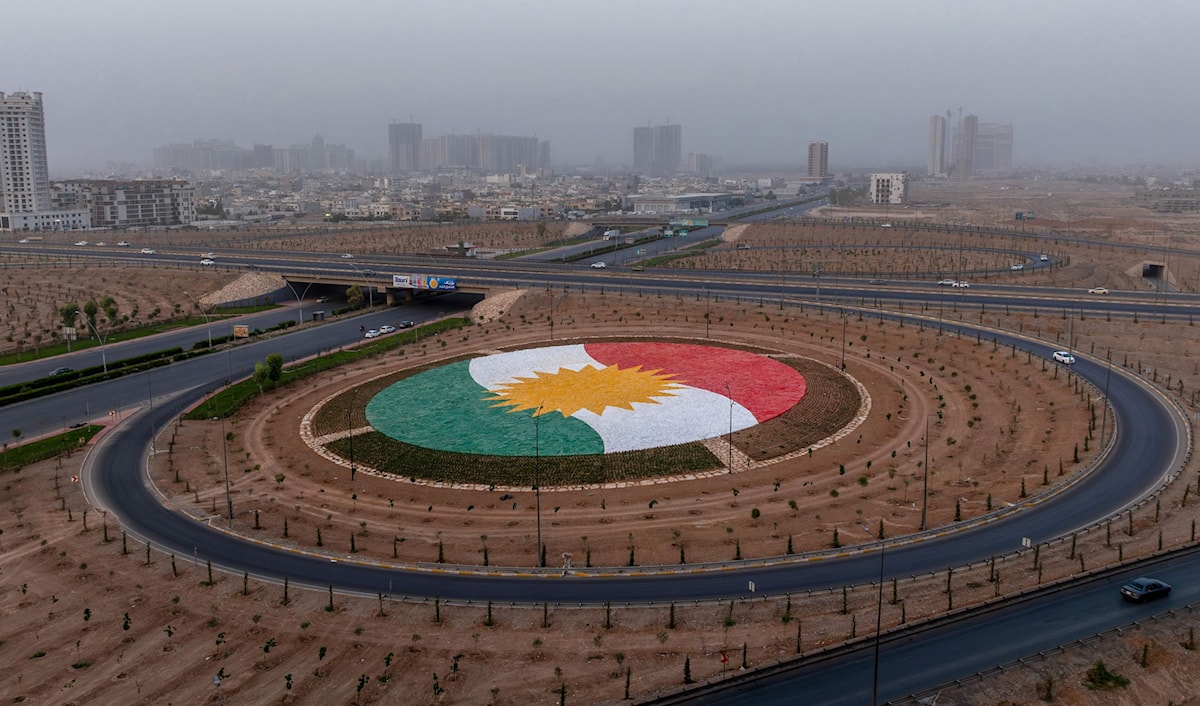 استهداف حقلي نفط في كردستان بالمسيّرات (أ ف ب)