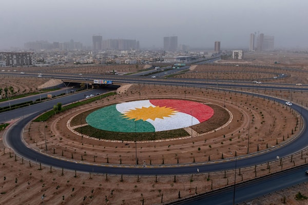 استهداف حقلي نفط في كردستان بالمسيّرات (أ ف ب)