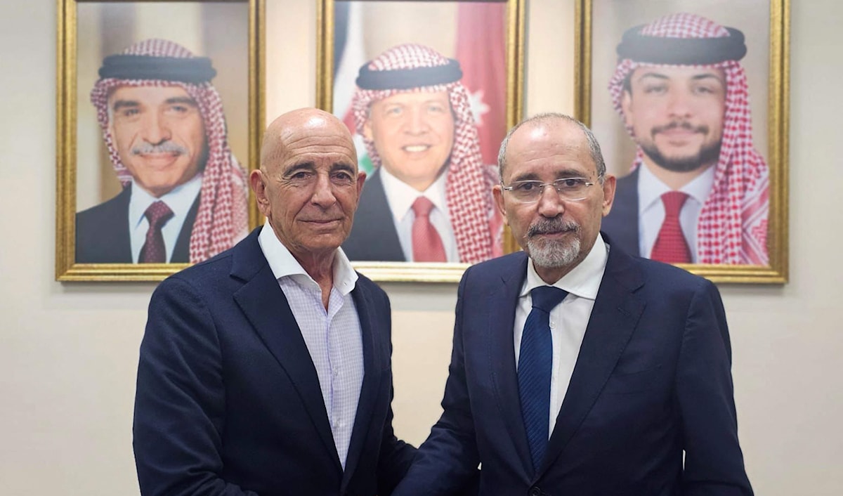 وزير الخارجية الأردني يلتقي المبعوث الأميركي إلى سوريا (أ ف ب)