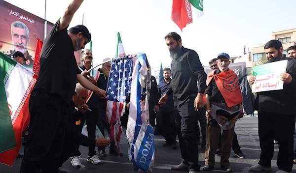 المشهد العام للحرب يُظهِر فشلاً واضحاً في تحقيق الأهداف الإستراتيجية المعلَنة من جانب واشنطن وتل أبيب (أ ف ب)