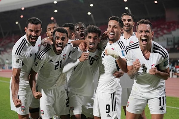 تلعب الإمارات في الملحق ضمن منافسات المجموعة الأولى التي تضم قطر وعمان (طلال سلمان)