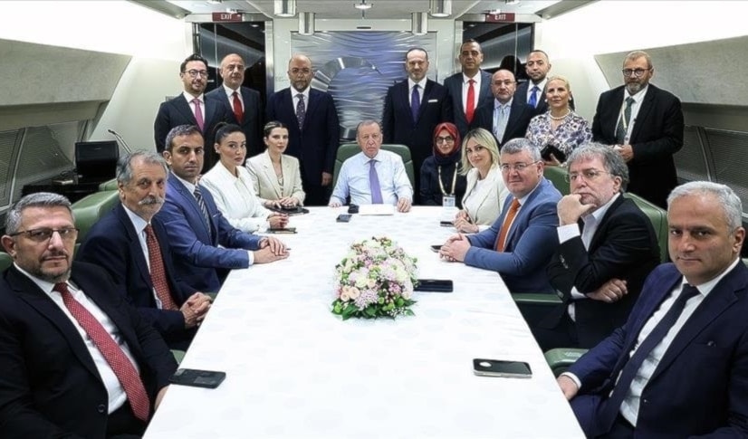 رأى أردوغان أن لا مصلحة لإسرائيل في أن تكون سوريا موحّدة (من الويب)