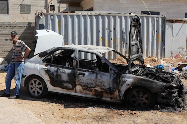 كثّفت حكومة نتنياهو مشاريع الاستيطان، وأطلقت العنان للمستوطنين لناحية الاعتداءات والهجمات على الفلسطينيين، وسرقة الأراضي ومصادرتها (أ ف ب)