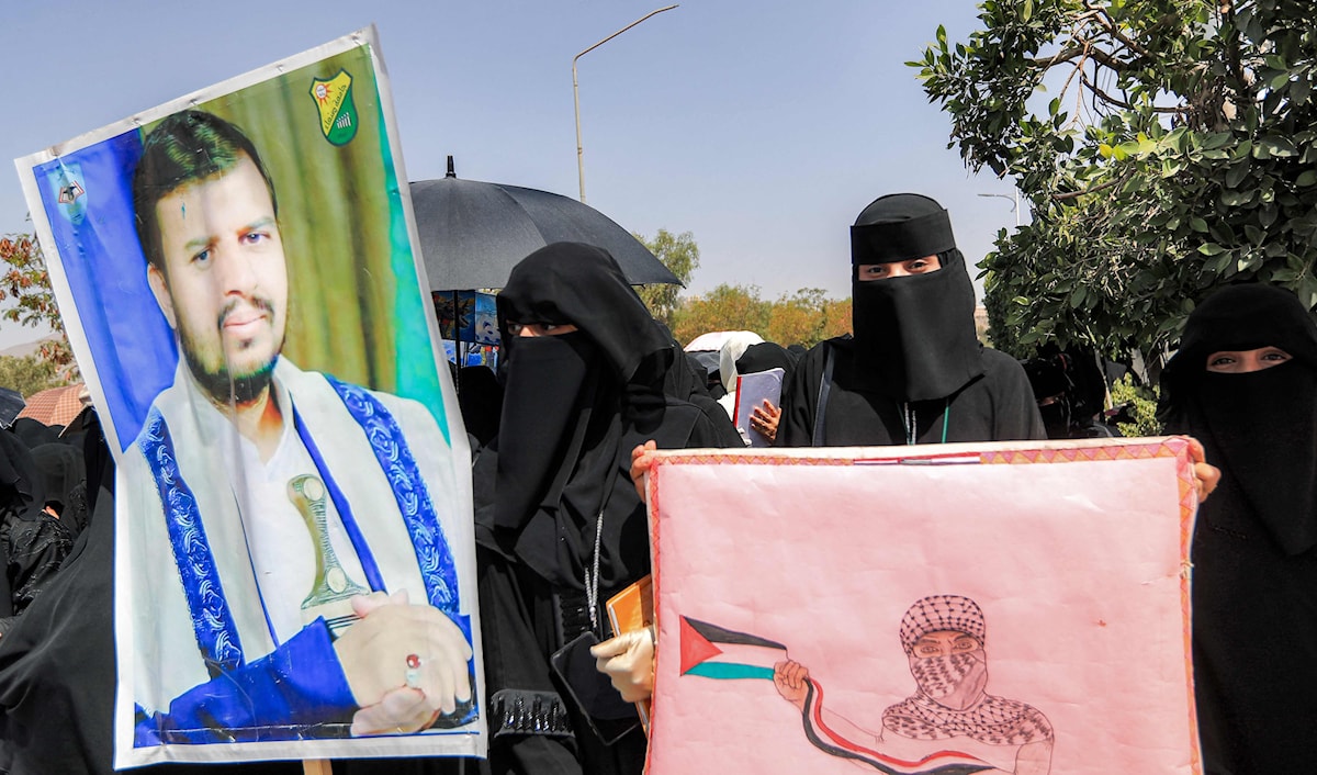 التصعيد اليمني ضد الكيان مستمر (أ ف ب)