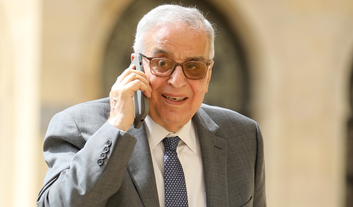 تولى بو حبيب حقيبة الخارجية بين أيلول 2021 وشباط 2025 (هيثم الموسوي)