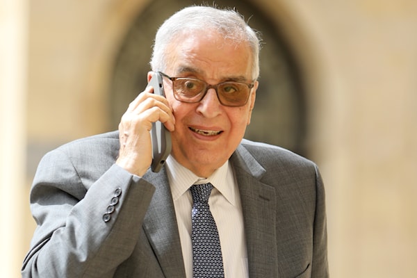 تولى بو حبيب حقيبة الخارجية بين أيلول 2021 وشباط 2025 (هيثم الموسوي)