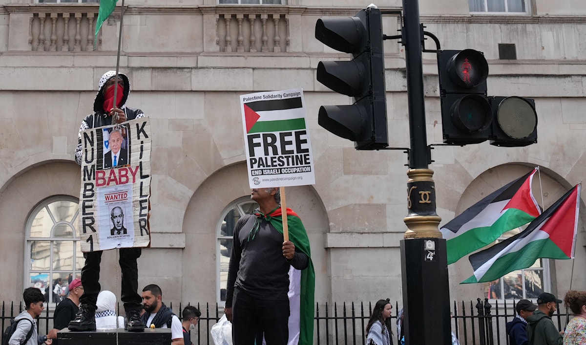 أكثر من 220 نائباً بريطانياً يحضون الحكومة على الاعتراف بدولة فلسطين (أ ف ب)