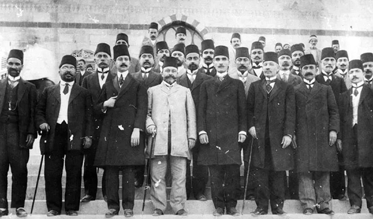 ابراهيم هنانو نائباً عن مدينة حلب عام 1919