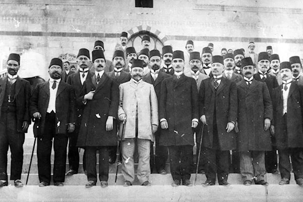ابراهيم هنانو نائباً عن مدينة حلب عام 1919