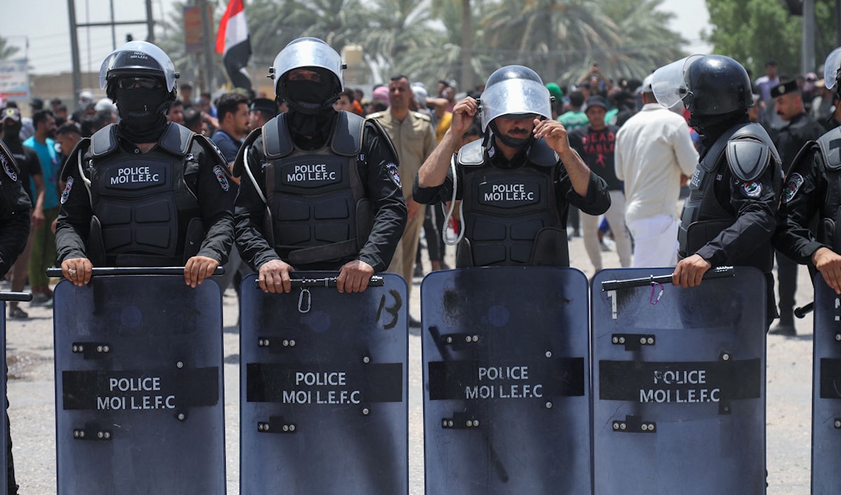 شددت الداخلية العراقية على أن «أجهزتها لن تتهاون مع أي جهة تحاول فرض الأمر الواقع» (أ ف ب)