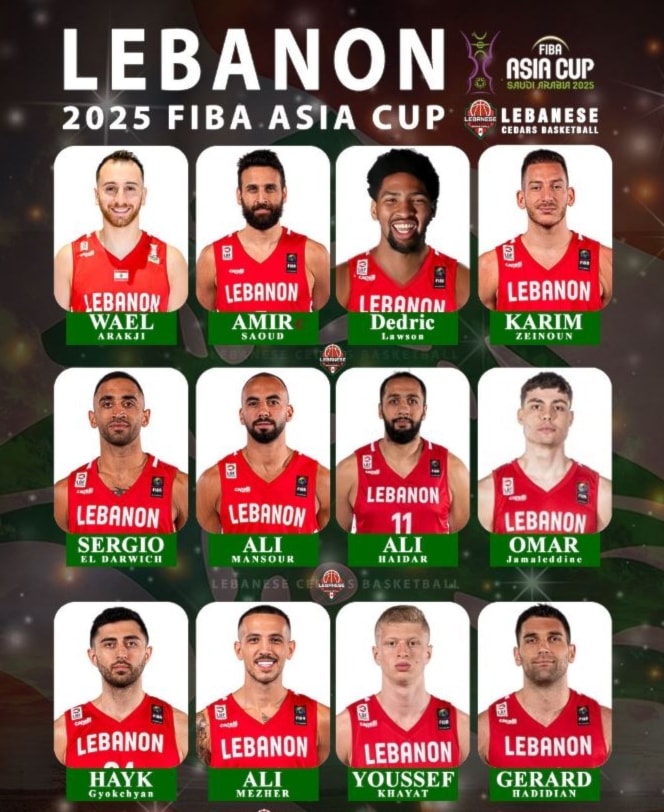 تشكيلة منتخب لبنان