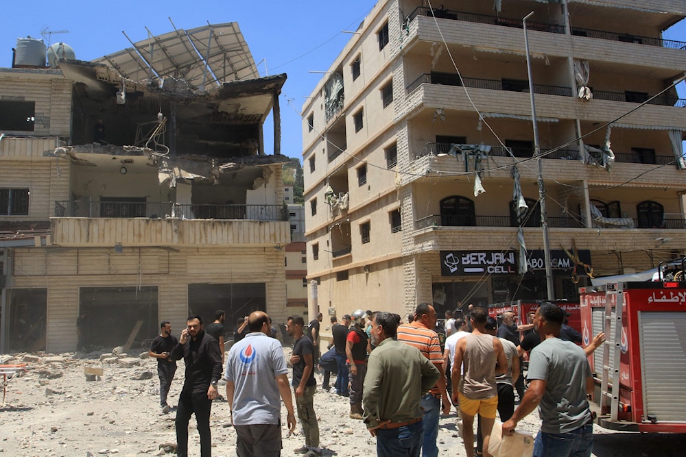 عدوان إسرائيلي يستهدف جنوب لبنان (أ ف ب)